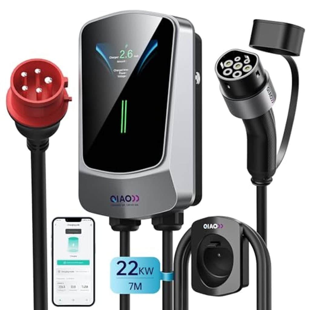 Test du chargeur EV QIAO 22 KW : station domestique intelligente
