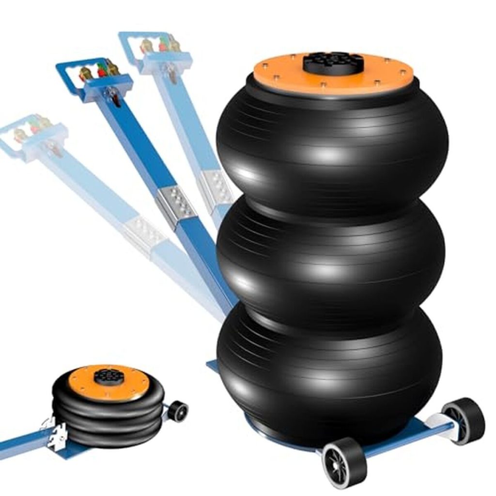 Test du cric pneu LARBANKE : levage rapide 5 t