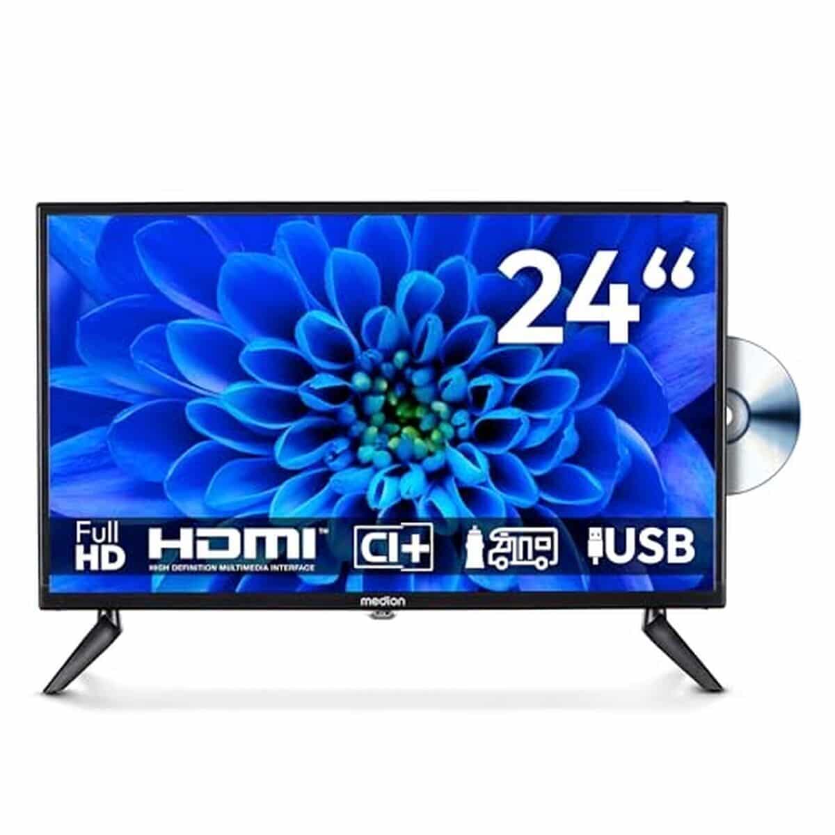 Test de la TV Medion 24 pouces avec lecteur DVD intégré