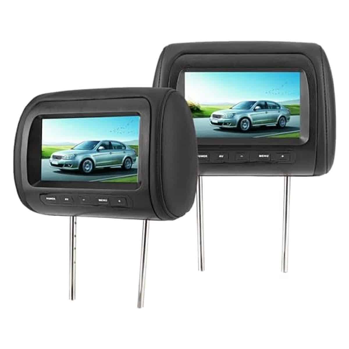 Test du moniteur universel LCD 7 pouces pour appuie-tête voiture