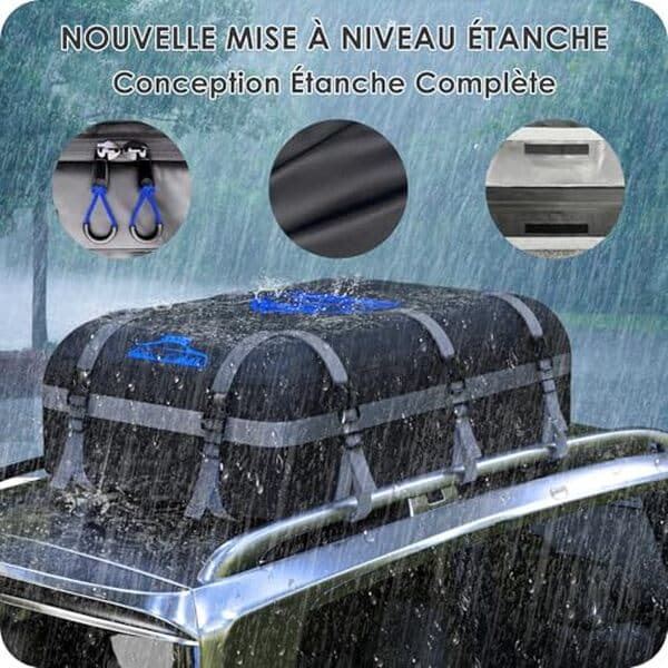 Découvrez notre test détaillé du coffre de toit Rymopuey 20CFT : étanchéité garantie, capacité de 20 litres et installation facile pour vos trajets en voiture. 