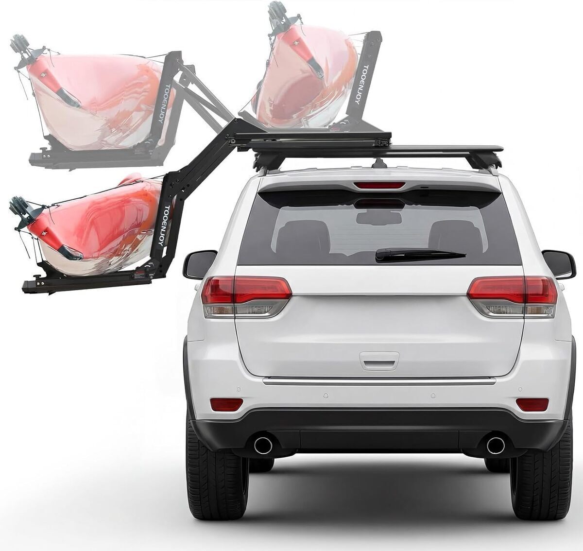 Test : barre de toit TOOENJOY avec assistance levage 45 kg pour kayak