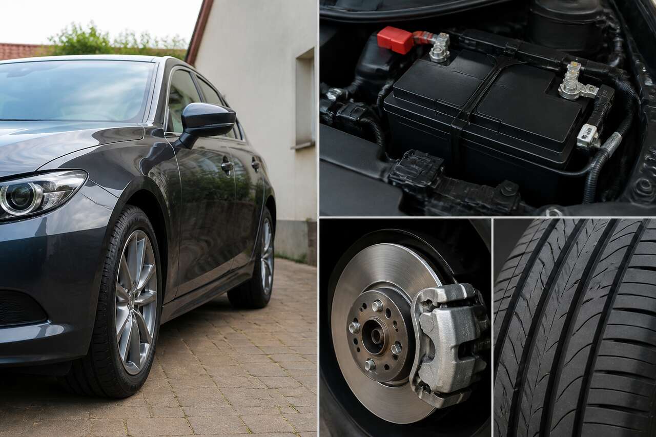Batterie, freins, pneus: les trois points qui lâchent en premier Batterie, freins, pneus: les trois points qui lâchent en premier