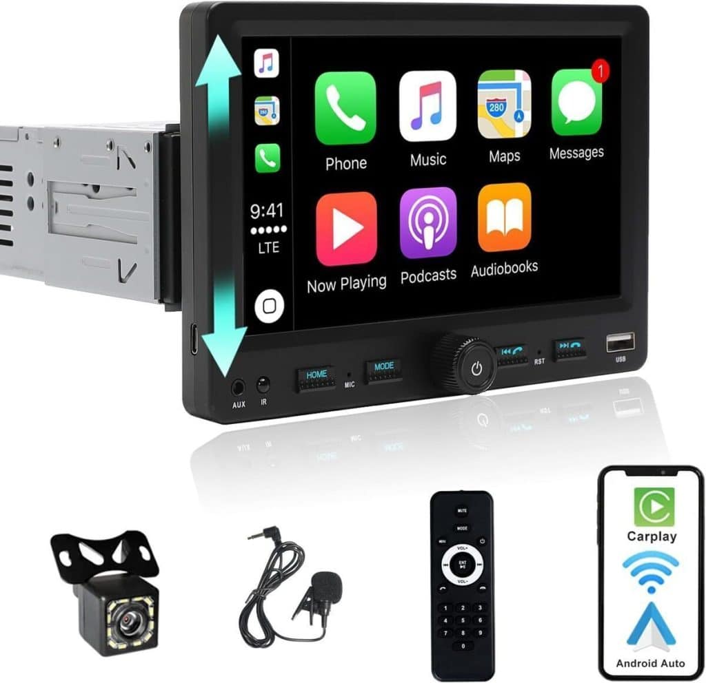 Test de l'autoradio Alondy 1 Din avec écran tactile et CarPlay