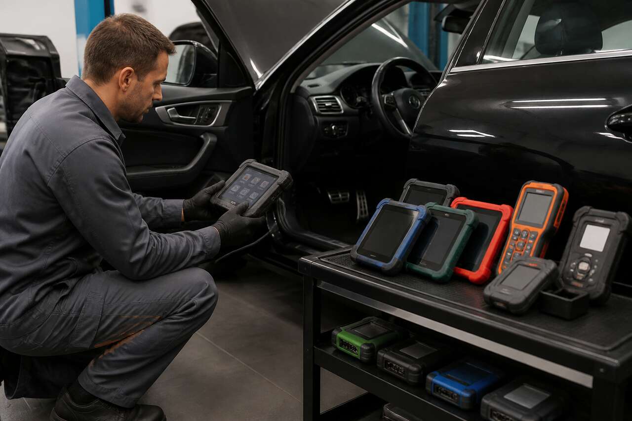 Outils de diagnostic: obd, valise multimarque et outil constructeur