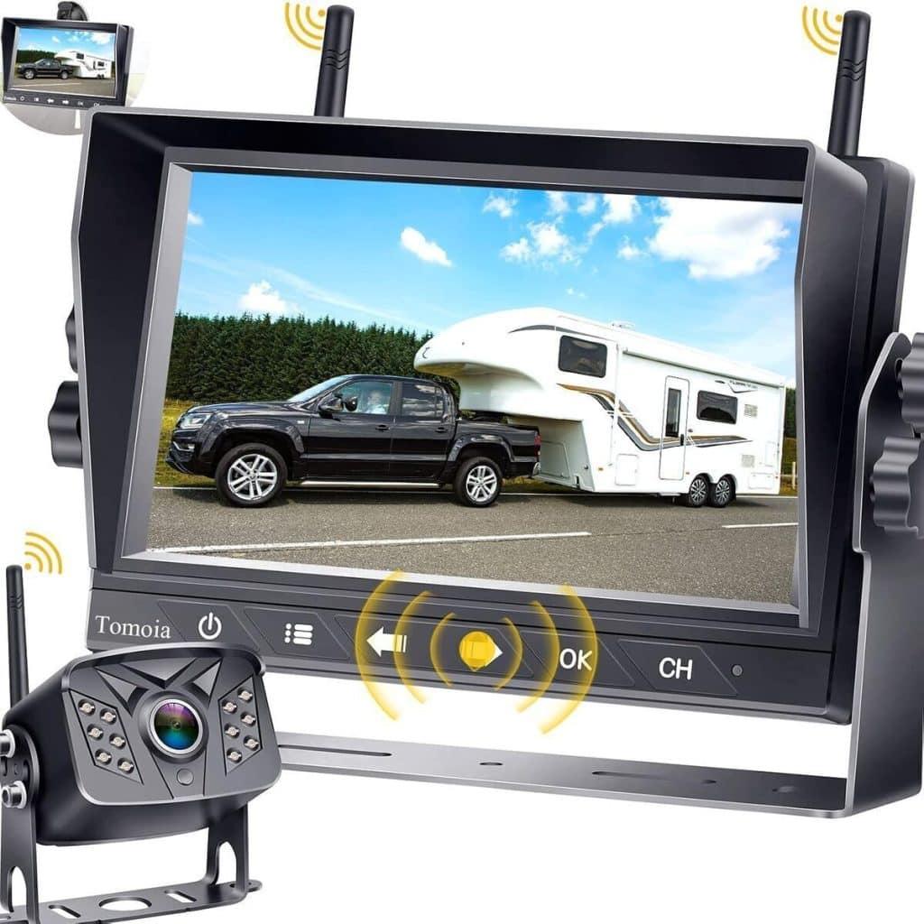 Test : caméra de recul Tomoia WiFi 7" pour camping-car