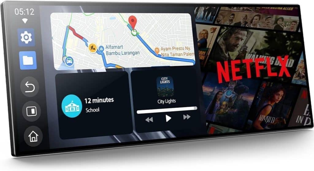 Test de l'écran LAMTTO Carplay 10.25 pouces : high-tech en voiture