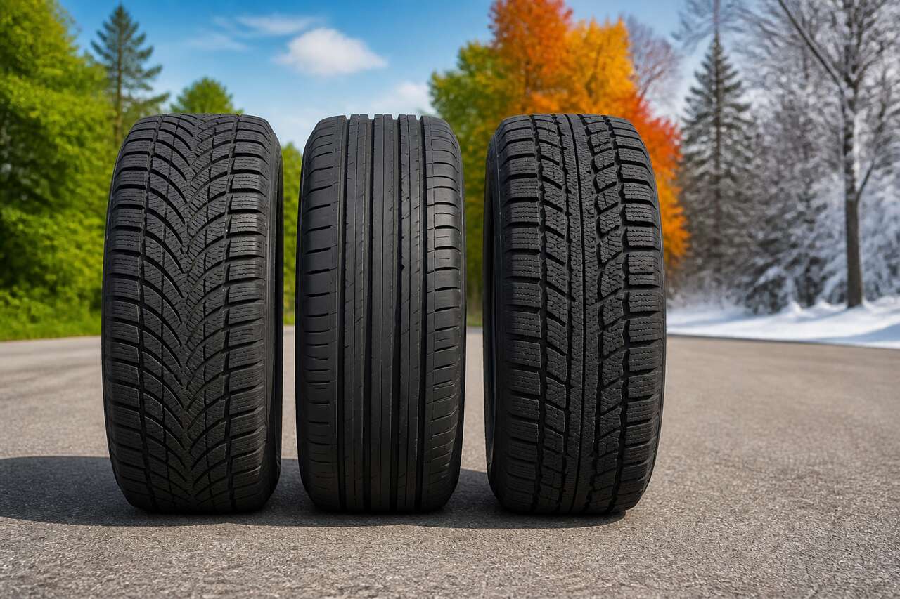 Ce qui change vraiment entre pneus &eacute;t&eacute;, hiver et 4 saisons