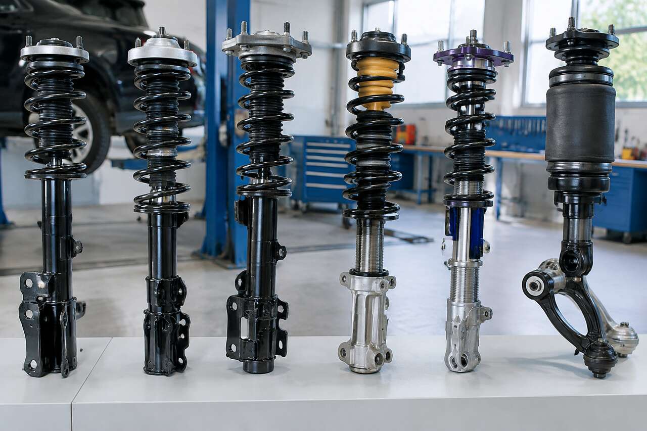 Types de suspension automobile : guide complet