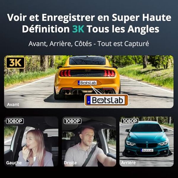 Découvrez notre test détaillé de la dashcam BOTSLAB 4 canaux avec vision nocturne et GPS. Performances, fonctionnalités et verdict complet pour bien choisir votre caméra de bord.