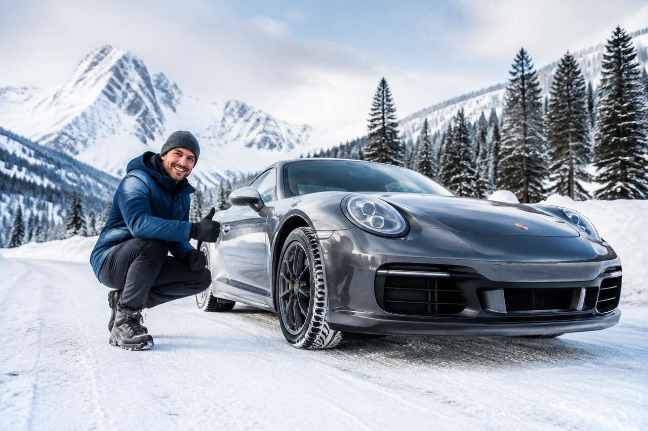Meilleurs pneus hiver pour voiture sportive