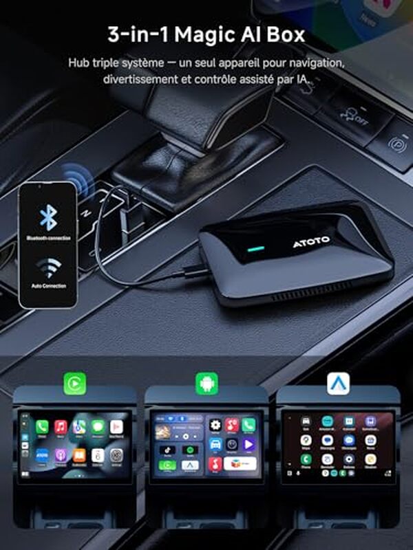 Découvrez notre test détaillé de l'adaptateur sans fil CarPlay ATOTOSELECT CB4B : compatibilité, performance et installation facile pour votre véhicule.