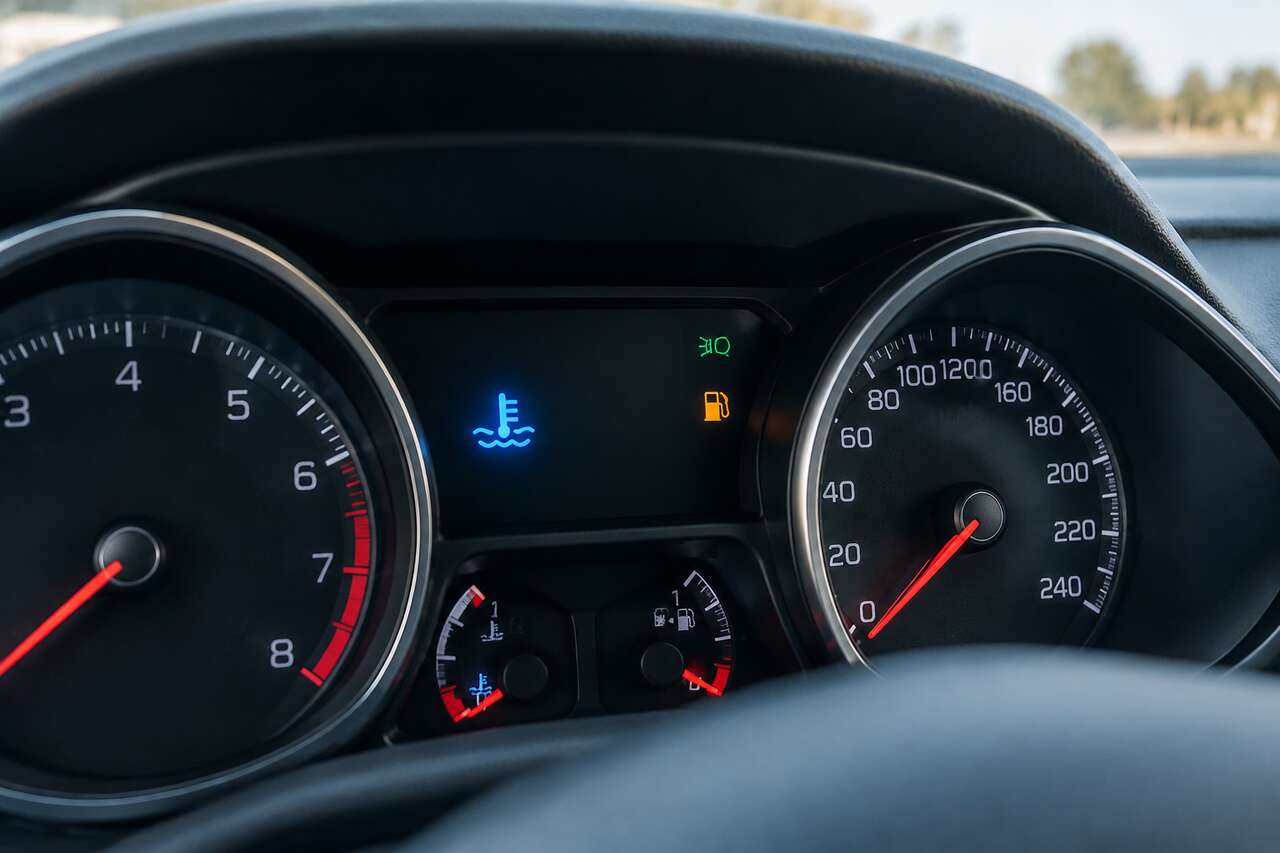 Voyant bleu de température moteur: ce que cela indique au démarrage Voyant bleu de température moteur: ce que cela indique au démarrage