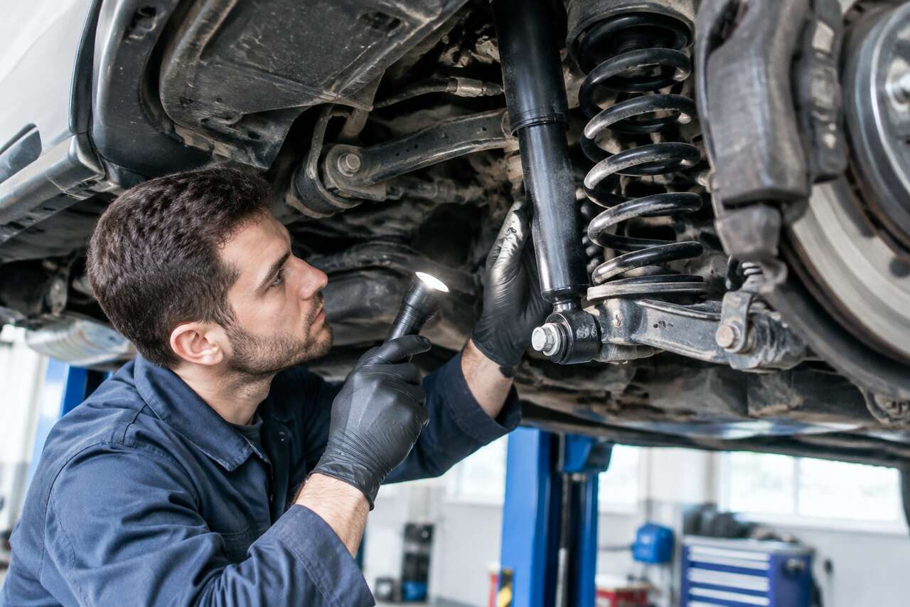 Diagnostiquer l&rsquo;&eacute;tat des amortisseurs: contr&ocirc;les &agrave; faire soi-m&ecirc;me et en atelier