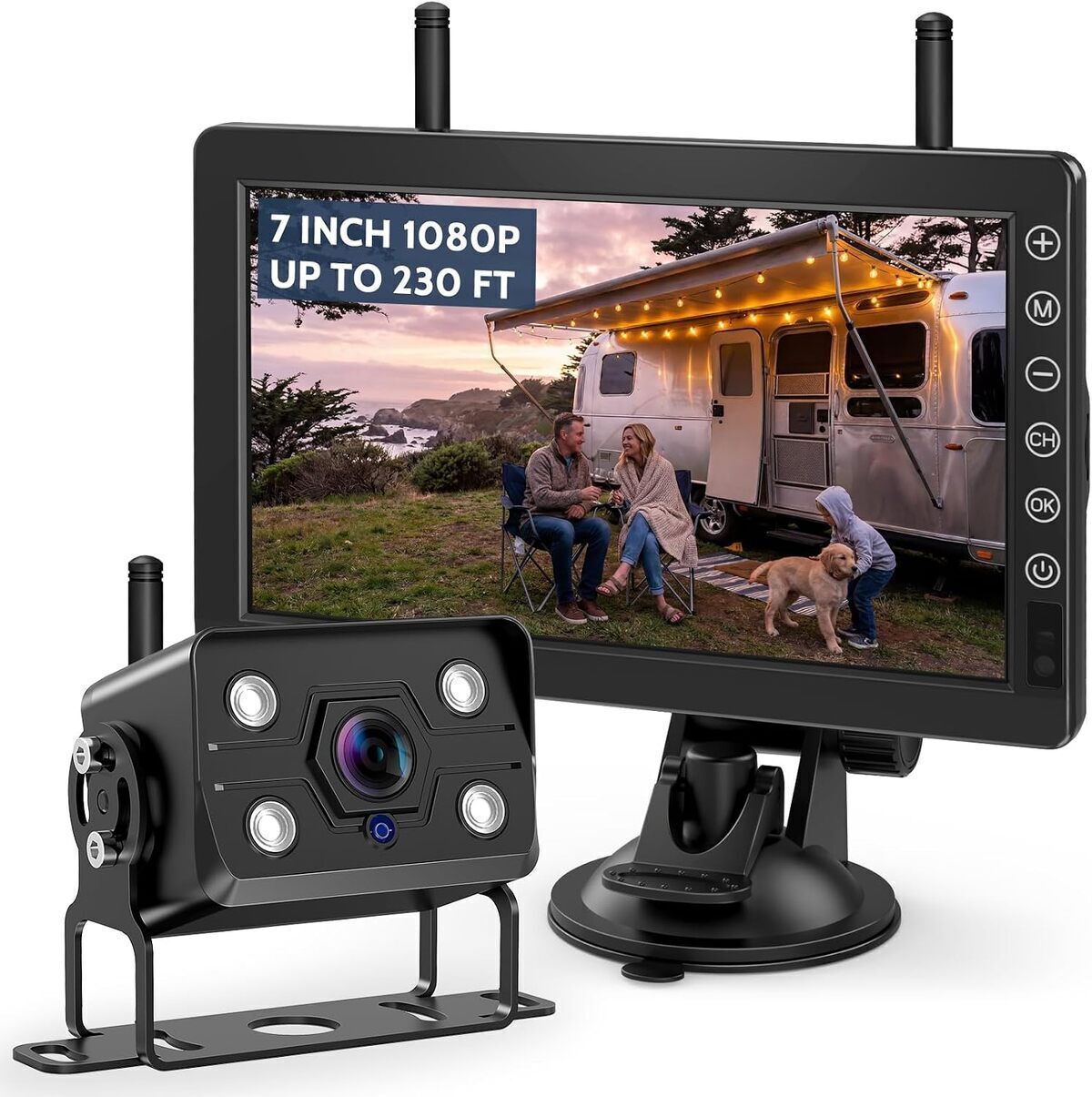 Test de la caméra recul sans fil Vastend 1080p : vision nocturne et compatibilité multi-canaux