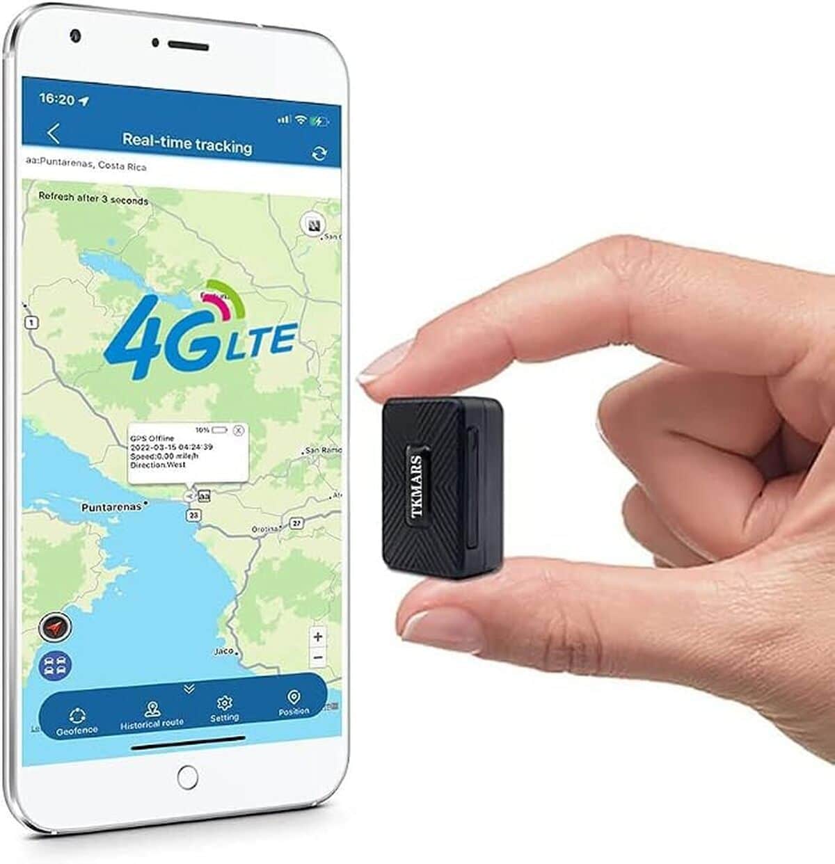 Test du mini traceur GPS 4G TK913 : suivi en temps réel et antivol étanche